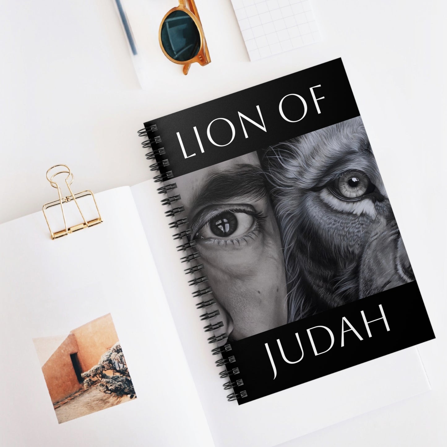 Lion of Judah Spiral Notebook