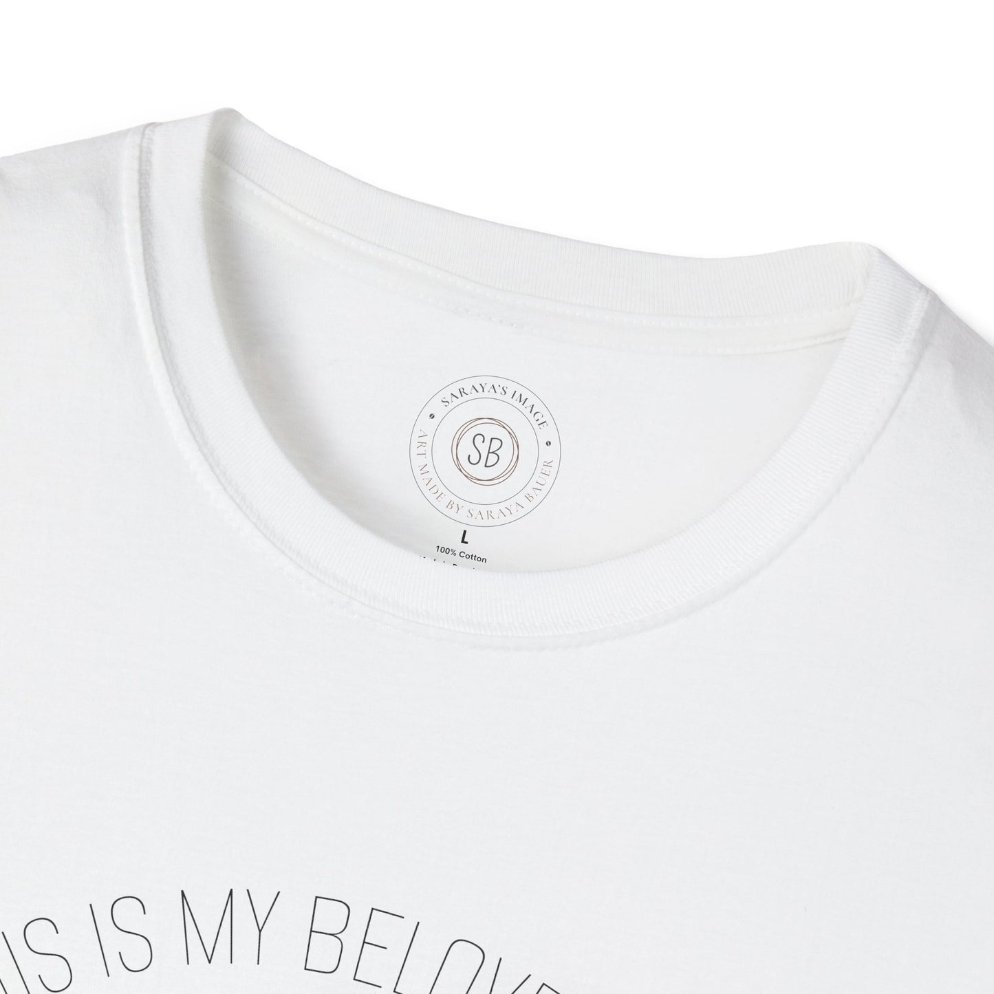 Inspirational Unisex T-Shirt with Matthew 3:17 Design, Faith-Based Apparel, Christian Gift, Religious Shirt, Spiritual Wear, Casual Comfort