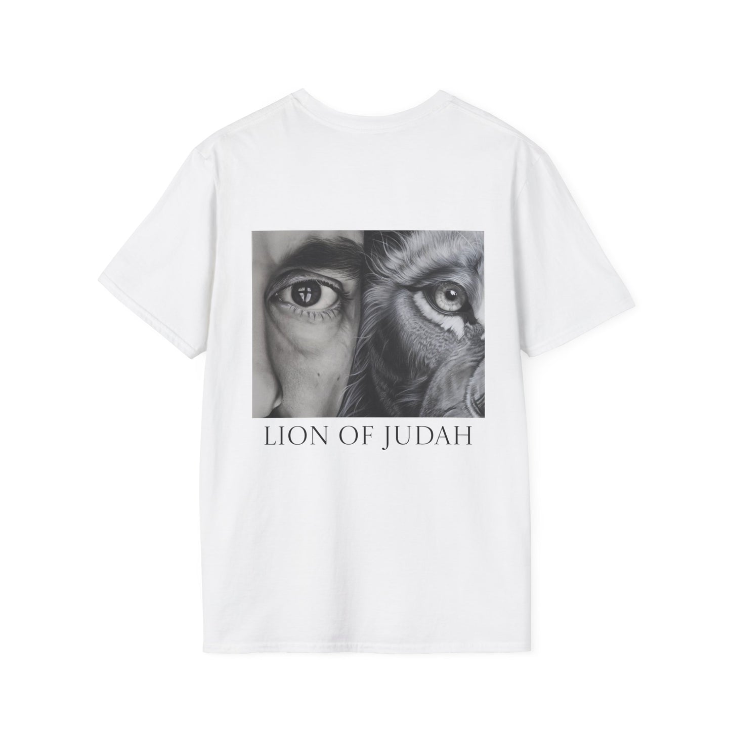 Unisex Softstyle T-Shirt - Revelation 5:5 & Lion of Judah Design