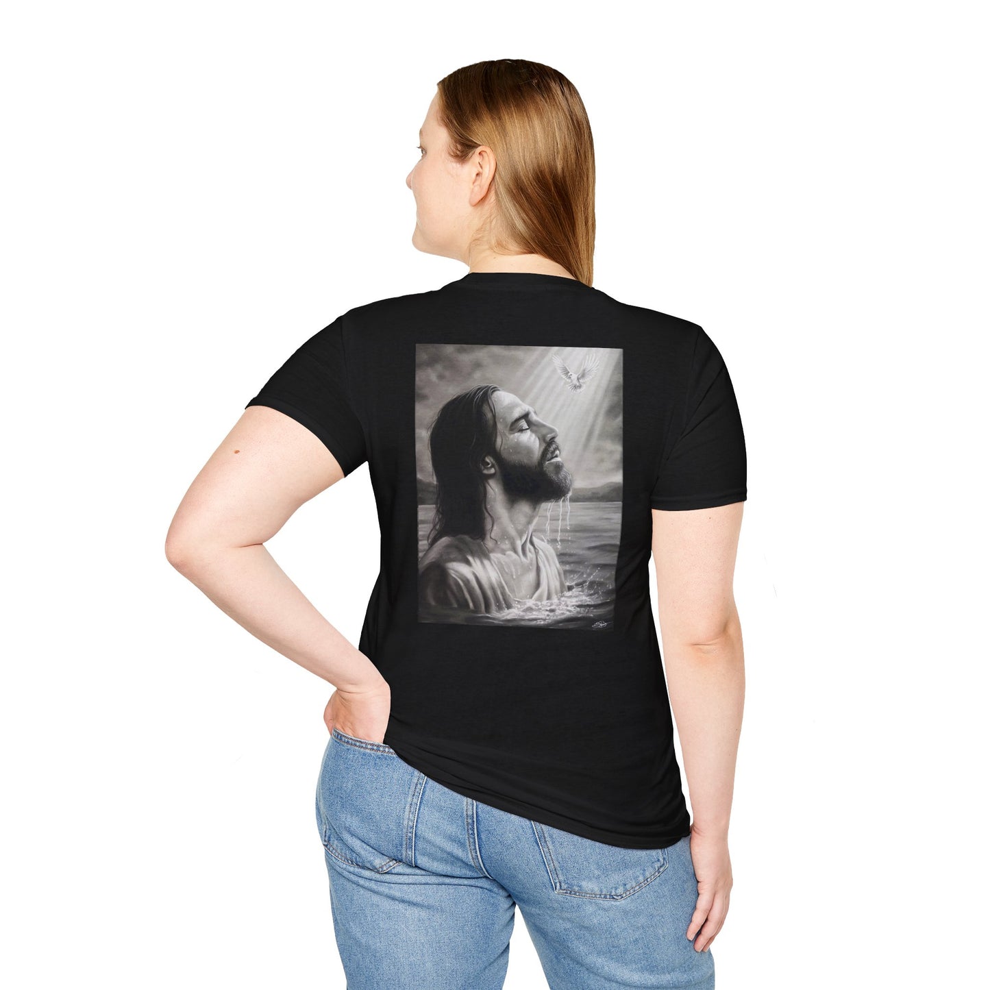 Inspirational Unisex T-Shirt with Matthew 3:17 Design, Faith-Based Apparel, Christian Gift, Religious Shirt, Spiritual Wear, Casual Comfort