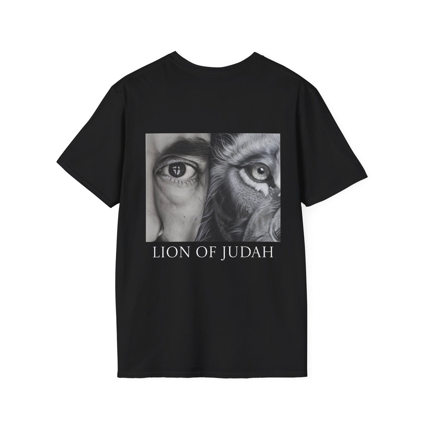 Unisex Softstyle T-Shirt - Revelation 5:5 & Lion of Judah Design